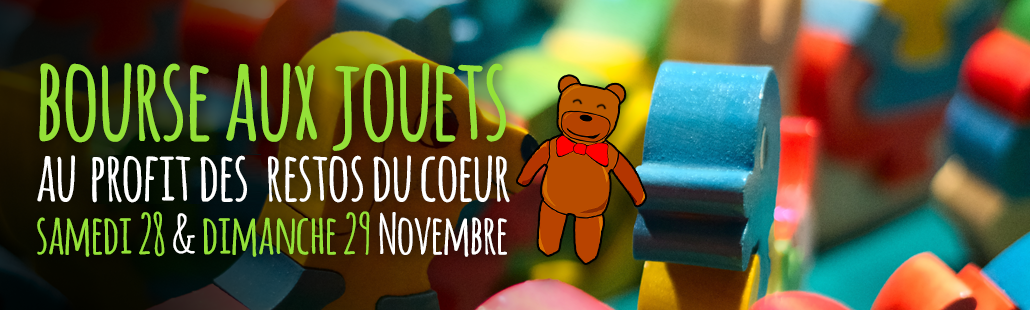 Bourse aux jouets – 28 & 29 Nov