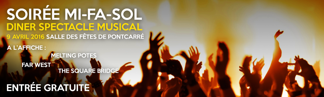 Soirée Mi Fa Sol – Concert – 9 avril 2016