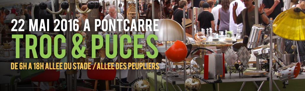 Troc & Puces – le 22 Mai