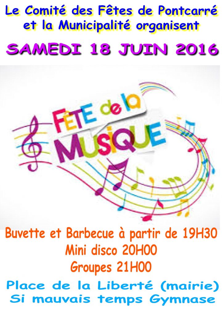 fete musique 2016