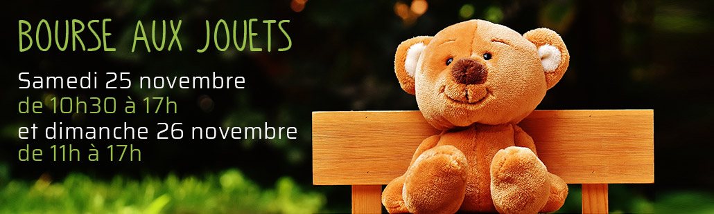 Bourse aux Jouets – 25 et 26 Novembre