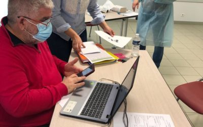 Mise en place d’un centre de vaccination temporaire
