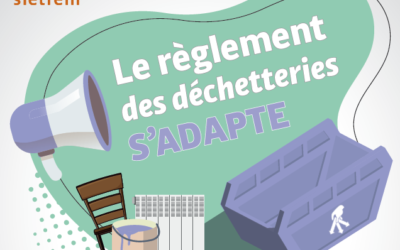 SIETREM : le règlement des déchetteries s’adapte
