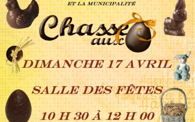 Chasse aux Oeufs à la salle des fêtes