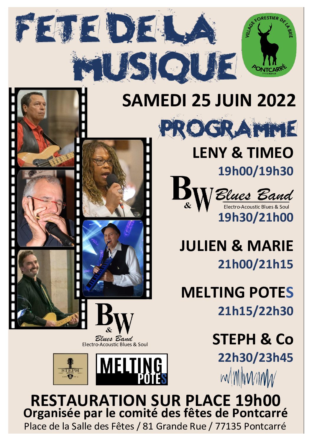 Fête de la Musique (nouveaux horaires)