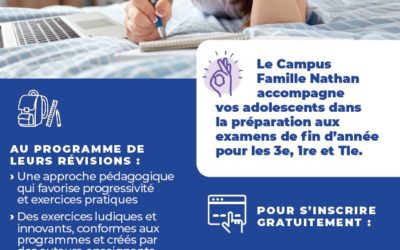Révisez avec le campus famille Nathan