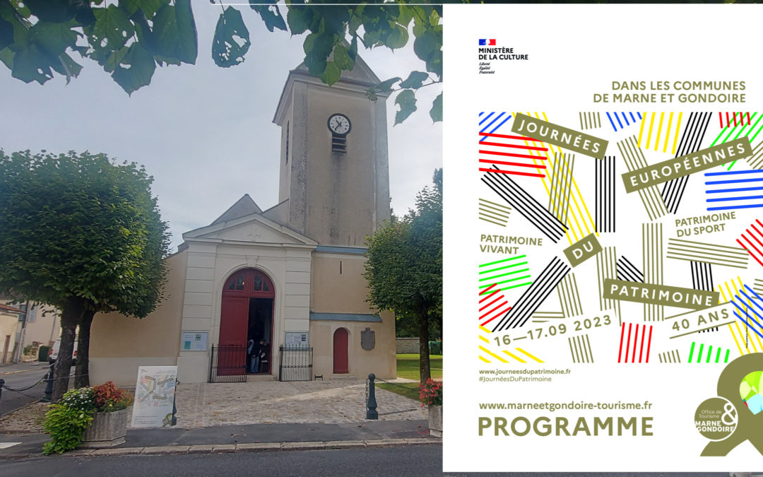 Journées Européennes du Patrimoine : visitez l’église de Pontcarré !