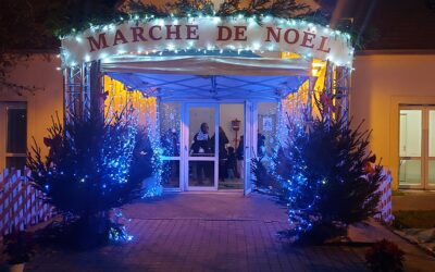 Joli marché de Noël 2023 et magnifique feu d’artifice