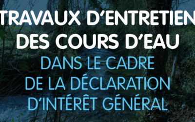 Travaux d’entretien des cours d’eau