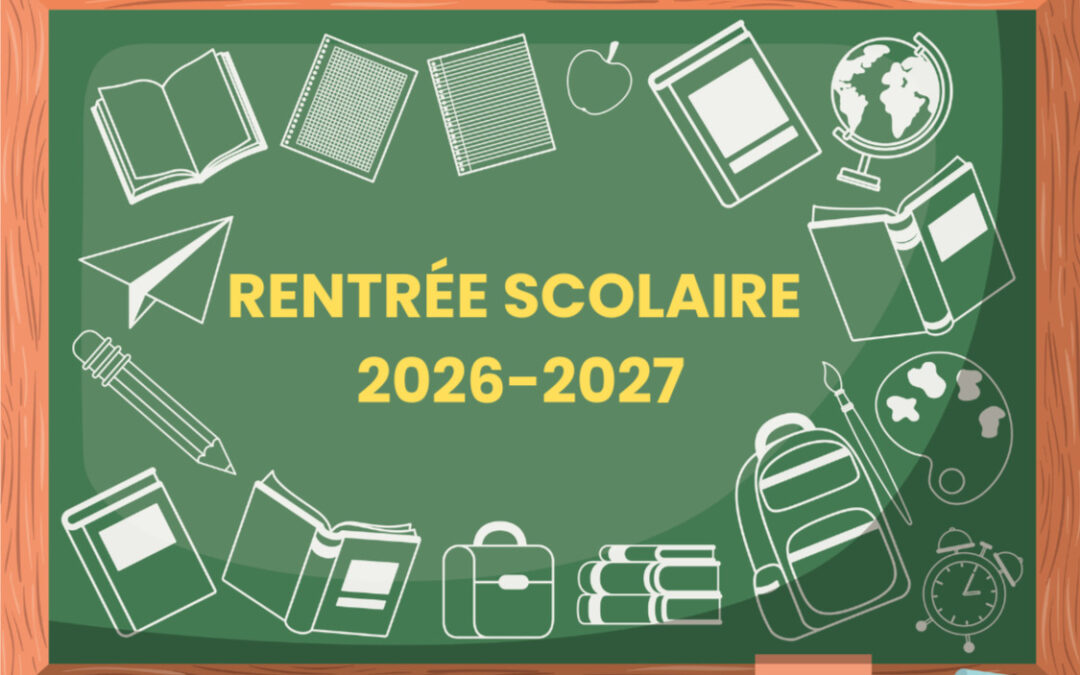 Inscriptions rentrée scolaire 2026