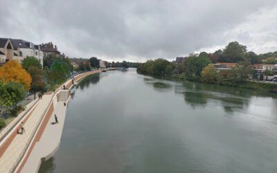 Travaux de reconstruction de la digue du quai du Pré Long